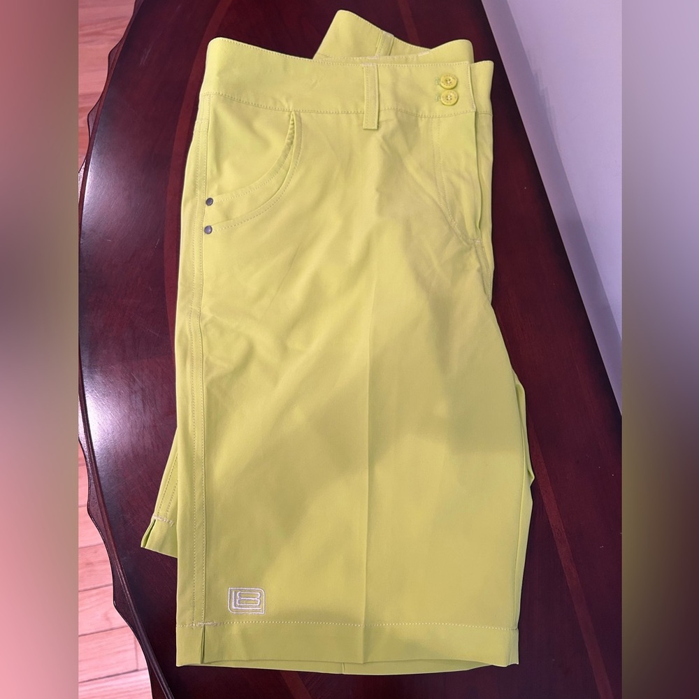 LOFT 8 Bright Green Athletic Shorts